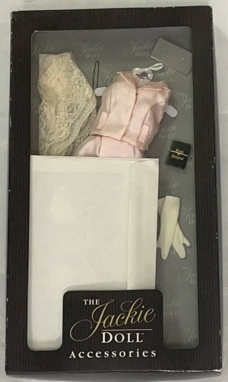 Franklin Mint Jackie Doll Accessories Pink Gown Visit To Rome & Vatican with COA